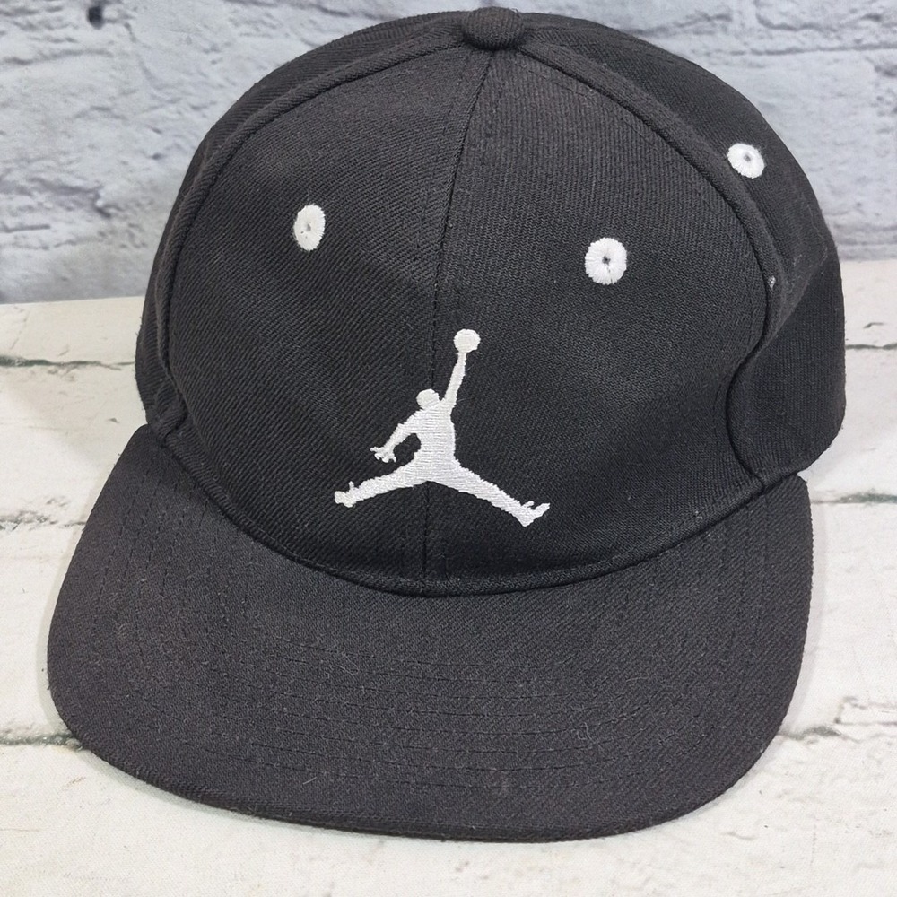 Nike Air Jordan Jumpman Youth Retro Snapback HAT Black Snapback Embroidered